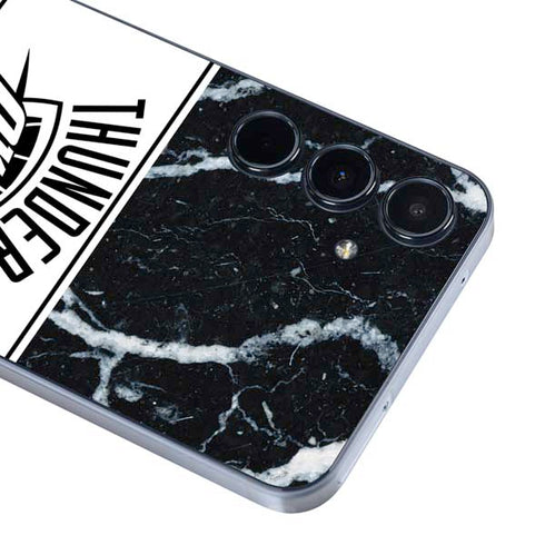 NBA Oklahoma City Thunder Marble Galaxy A35 5G Skin